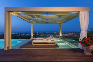 Awesome Luxury Filira Estate Infinite Pool & Patios with 360◦ Views